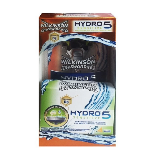 Wilkinson Hydro 5 Sensitive – Scheermes + 4 Navulmesjes