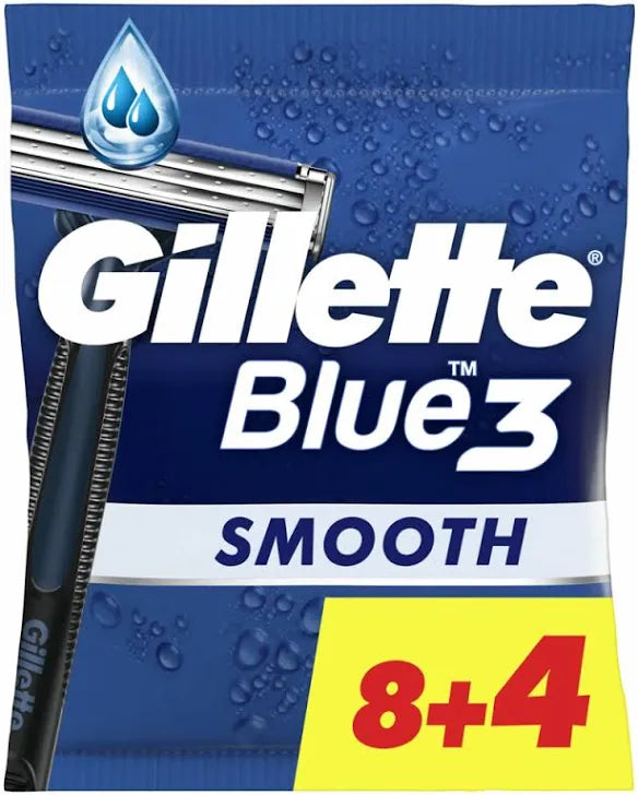Gillette Wegwerpmesjes Blue III 12 stuks