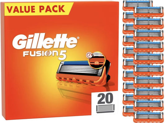 Gillette Fusion 5 - Lames de rasoir - 20 pièces