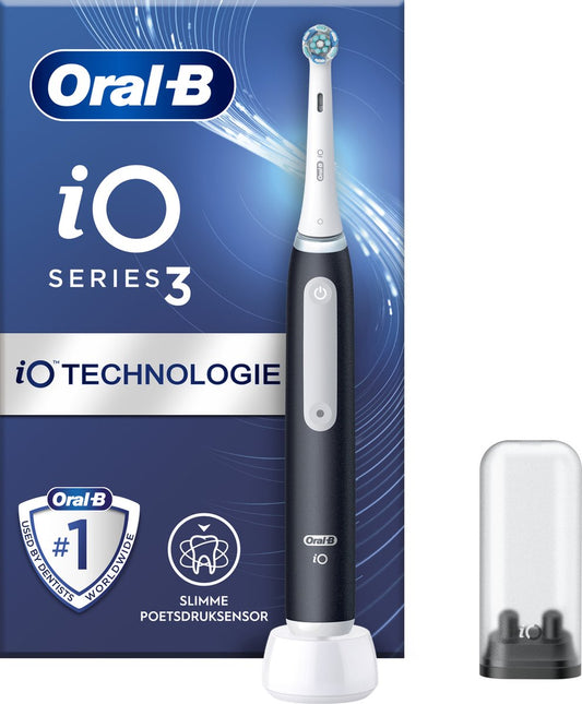 Oral-B iO 3 - Noir - Brosse à dents électrique