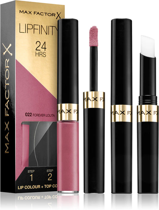 Rouge à lèvres Max Factor Lipfinity Lip Color - 022 Forever Lolita