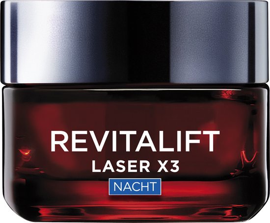 L’Oréal Paris Revitalift Laser X3 anti-rimpel nachtcrème - 50ml