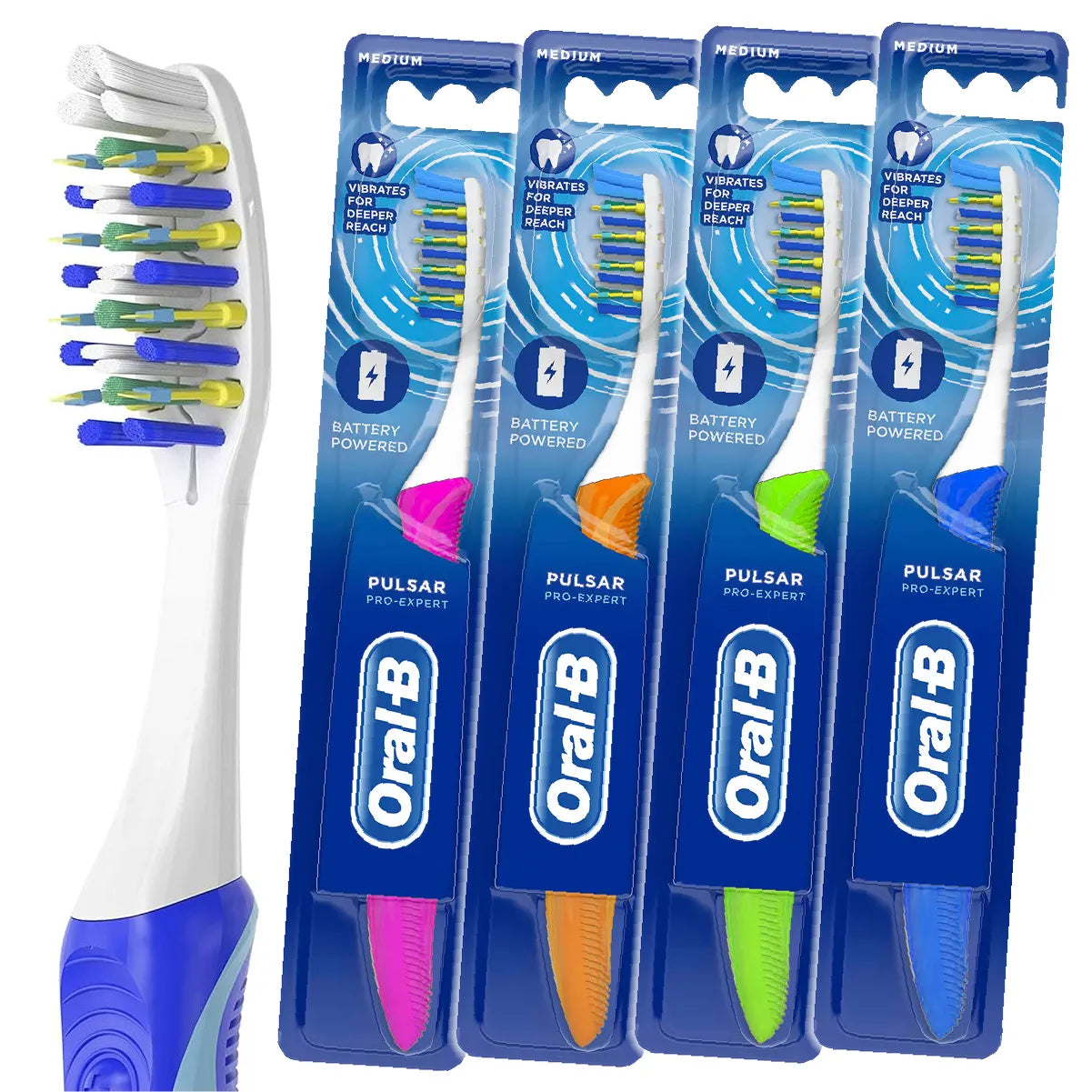 ORALB Tandenborstel Pro Expert Pulsar Medium 4-pack