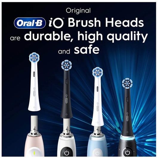 Brosse à dents électrique Oral-B iO Gentle Care Noir (6 pièces)