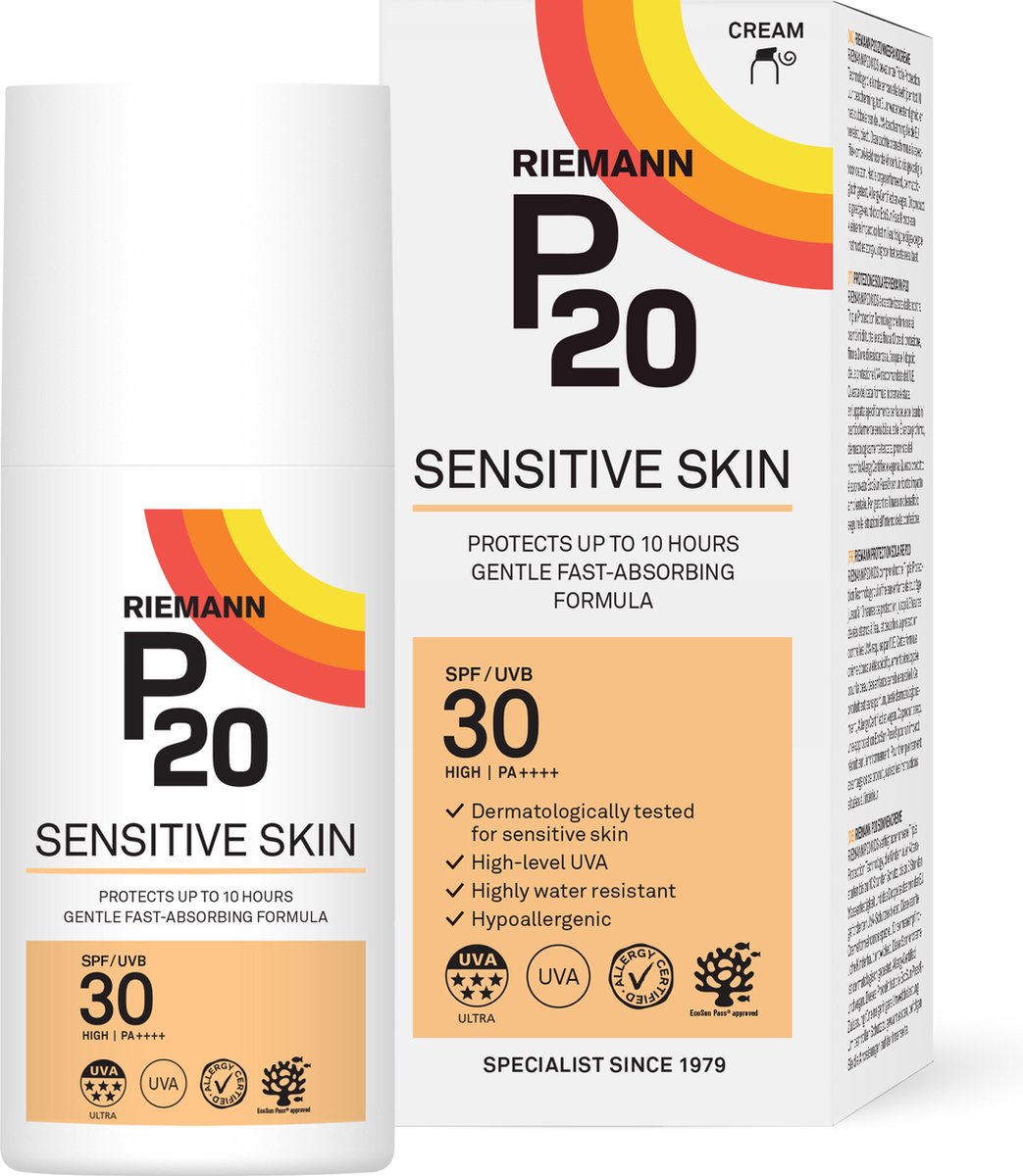 P20 Peau Sensible SPF 30 - Peau sensible aux coups de soleil - 175 ml