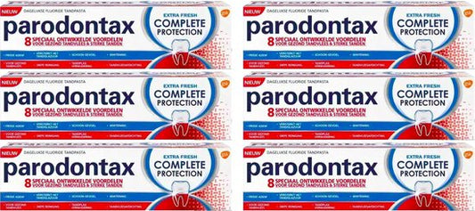 Parodontax Tandpasta Complete Protection Extra Fresh - 75ml x 6