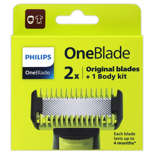 Philips OneBlade Original Blade 2x Vervangende Mesjes