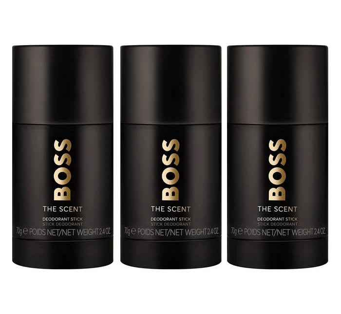 3x Hugo Boss The Scent Deostick 75ml