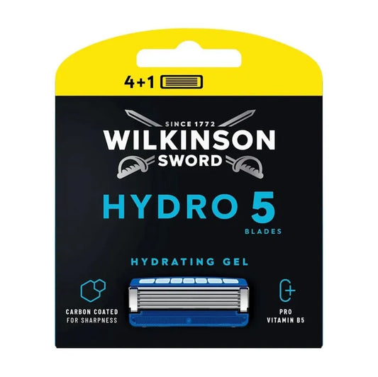 Wilkinson Hydro 5 Skin Protection – Navulmesjes – 4 +1 stuks