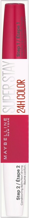 Maybelline Superstay 24H Lippenstift - 195 Raspberry