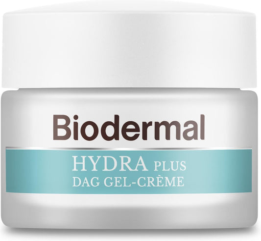 Biodermal Hydraplus dag - Gel crème vochtarme huid met Hyaluronzuur & Glycerine - 50ml