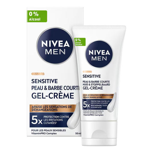NIVEA MEN Sensitive Huid & Stoppelbaard Gel 50 ML