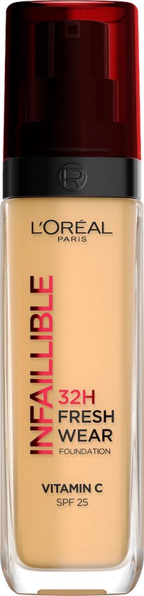 L’Oréal Paris Infaillible 32HR Fresh Wear Foundation - 140 - Langhoudende Foundation met SPF 25 en Vitamine C - 30ML
