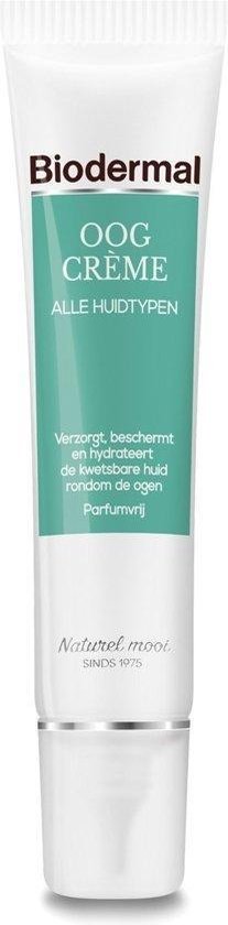 Biodermal Oogcrème - Beschermt tegen huidveroudering - 15ml