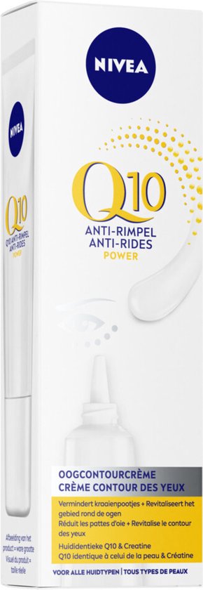 NIVEA Q10 POWER Oogcrème met Q10 en creatine -Anti Rimpel Eye Cream - 15 ml