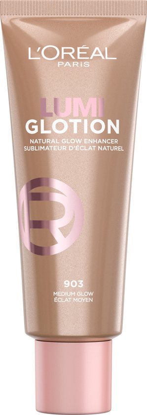 L’Oréal Paris Glotion 903 Medium Glow - Natuurlijke Glow Enhancer voor een Stralende huid - 24U* hydratatie - 40m