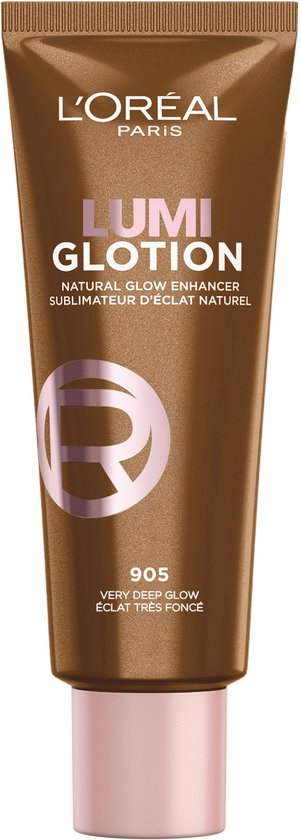 L’Oréal Paris Glotion 905 Very Deep Glow - Natuurlijke Glow Enhancer voor een Stralende huid - 24U* hydratatie - 40m
