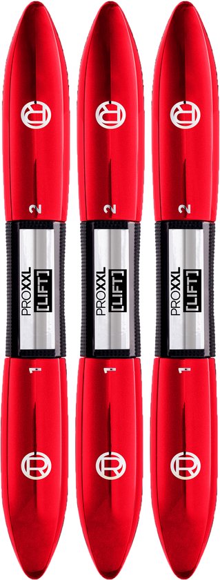 3 x L’Oréal Paris PRO XXL LIFT - Zwart - Mascara geïnspireerd op het effect van een lash lift behandeling