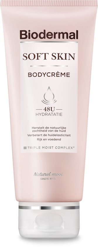 Biodermal Soft Skin Bodycrème - Verbetert de natuurlijke zachtheid van jouw huid- 200ml