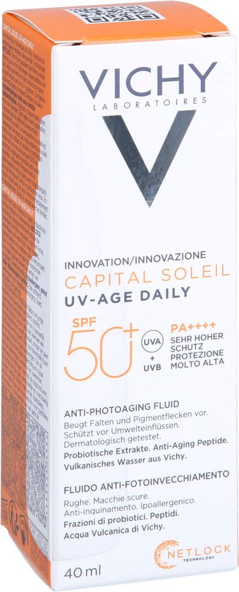 Vichy Capital Soleil UV-Age Daily SPF50+ - Zonnefluide - 40ml