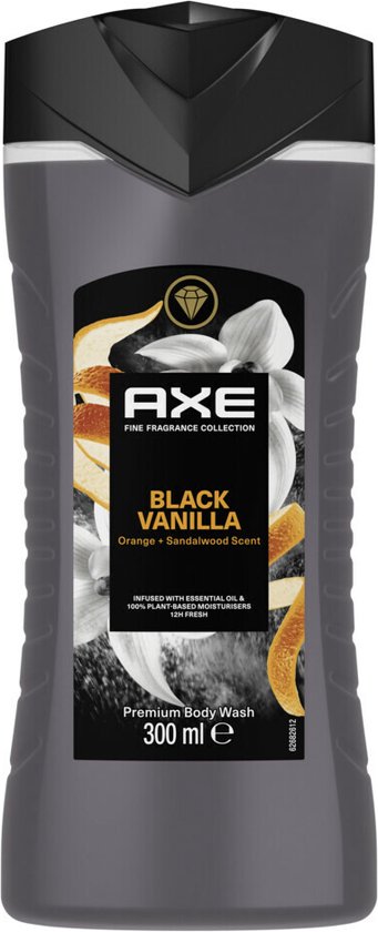 Axe Douchegel Black Vanilla 300 ml x 6