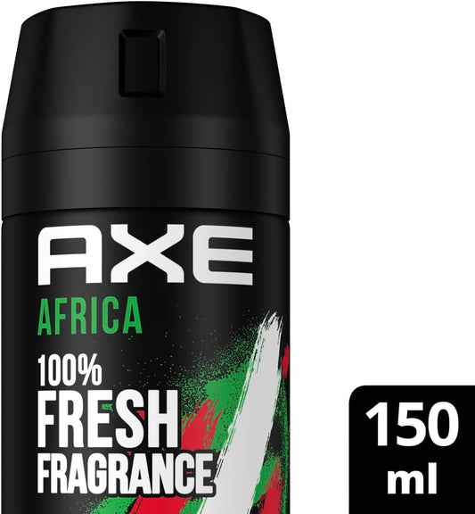 AXE Deospray Africa zonder aluminium, 150 ml