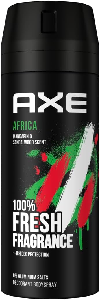 AXE Deospray Africa zonder aluminium, 150 ml