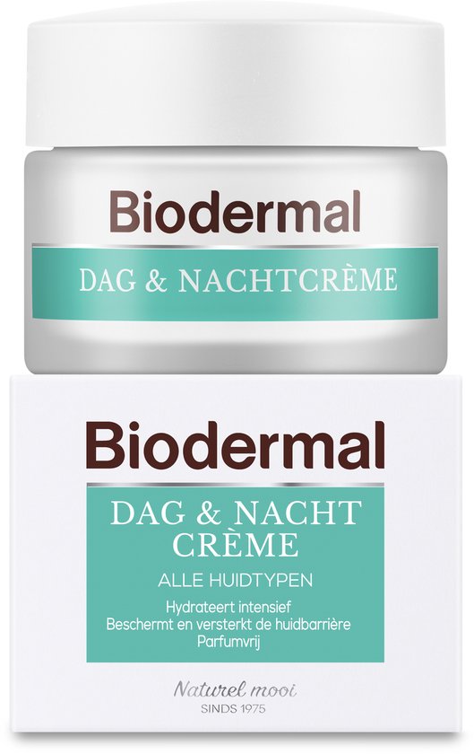 Biodermal Dagcreme -en Nachtcrème - Hydraterend en voedend - Gezichtsverzorging - 50ml
