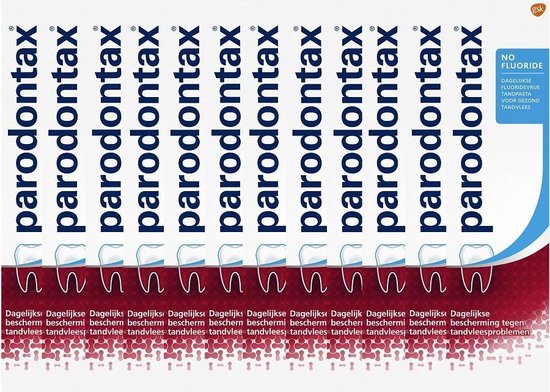 Parodontax Fluoridevrij - 12 x 75 ml