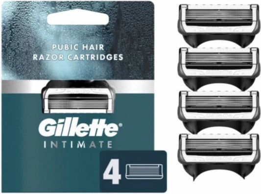 Gillette Intimate - Pour la zone intime - 6 lames de rasoir 