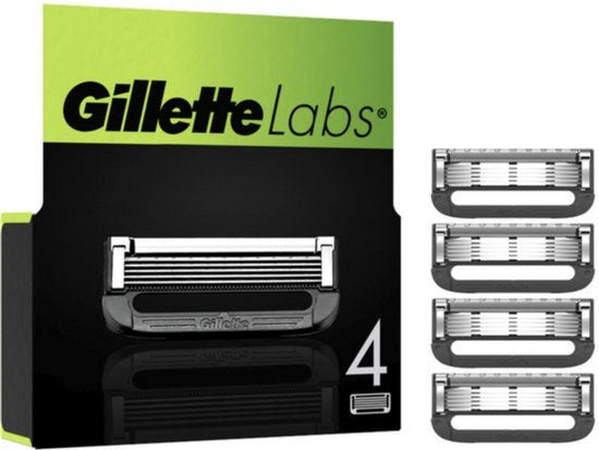 GilletteLabs Met Exfoliërende Strip Scheersysteem Champion Gold - 1 Handvat + 5 scheermesjes