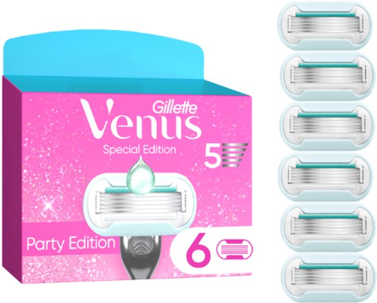 Gillette Venus Deluxe Party Edition - 6 Navulscheermesj