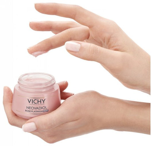Vichy Neovadiol Rose Platinum Nachtcrème - Revitaliserend - Rijpe huid- 50ml