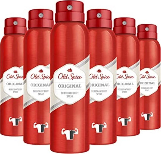 Old Spice Deodorant Body Spray - Original - Voordeelverpakking 6x150ml