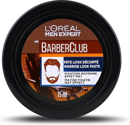 L'Oréal Paris Men Expert Barber Club Wax - Warrige Look - 75 ml- 3 stuks