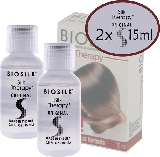 Biosilk therapy orginal 2x 15 ml- haarserum