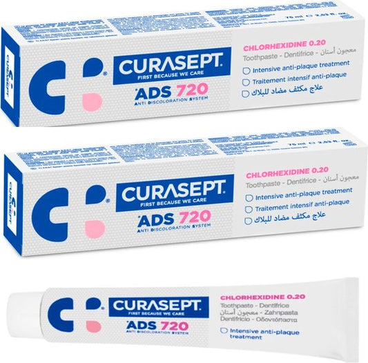 Curasept ADS 720 Tandpasta Gel-CHX 0,20%- 1x75ml