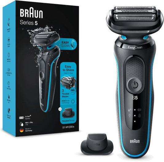 Braun 51-M1200s Nat en Droog - Elektrisch Scheerapparaat
