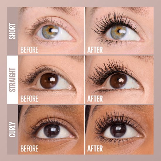 Maybelline Lash Sensational Body Mascara Black - 9 ml