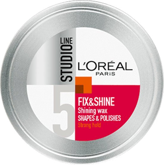L'Oréal Paris Studio Line Fix & Shine - Shining Wax - 4 x 75 ml