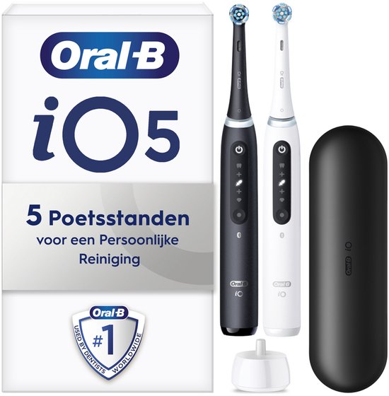 Oral B Oral-B iO 6N - SMILE Black Lava Elektrische Tandenborstel - Elektrische tandenborstel