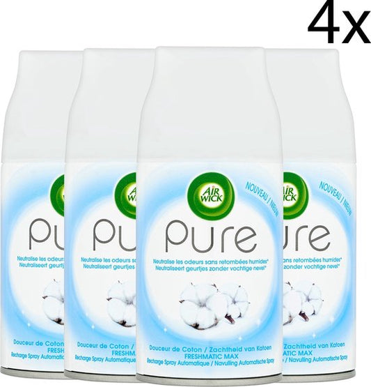 Air Wick Coton Doux - 4 x 250 ml