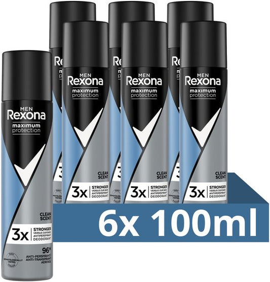 Rexona Men Maximum Protection Anti-transpirant Spray - Clean Scent -