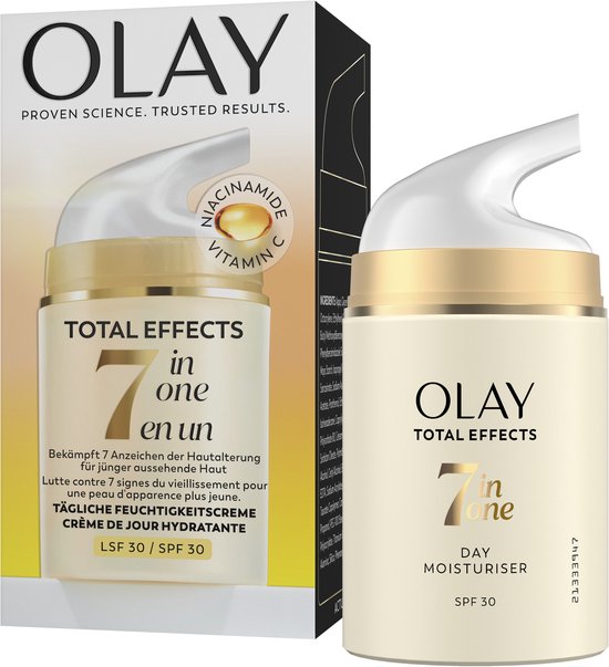 Olay Total Effects 7in1 Hydraterende Dagcrème - SPF 30 En Niacinamide - 50ml