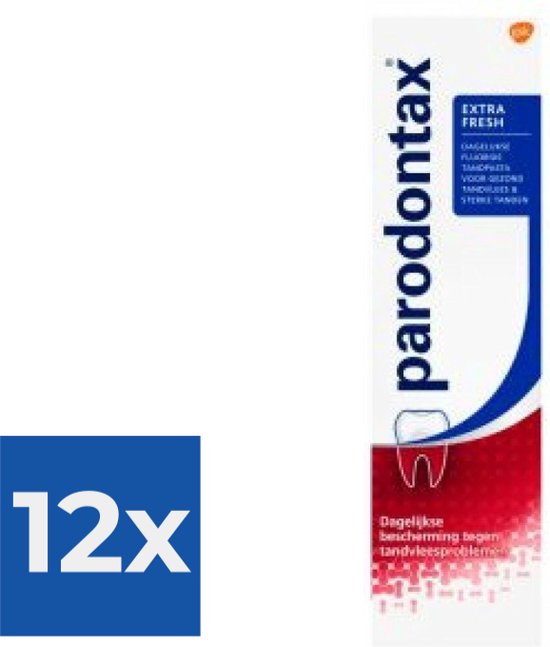 Dentifrice Parodontax - Extra Frais - 75 ml x 12