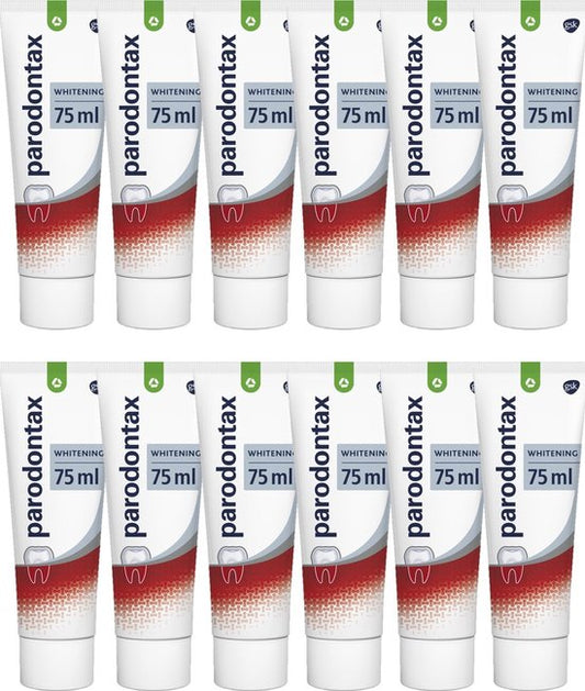 Dentifrice Parodontax - Blanchissant - 75 ml x 12
