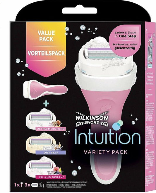 Wilkinson Woman Scheermes Voordeelverpakking Intuition Variety Edition 1 set