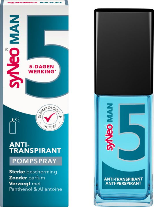syNeo 5 MAN - Déodorant anti-transpirant en spray - 30 ml - Pour homme - Transpiration excessive