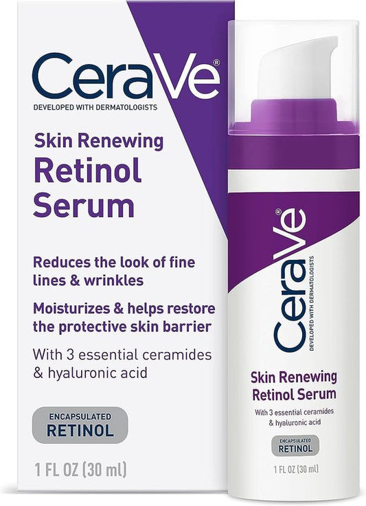 CeraVe Anti Aging Retinol Serum - Helpt fijne lijntjes en rimpels te verminderen