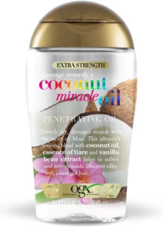 OGX Haarolie Extra Strength Damage Coconut Miracle Penetrating Oil - Kokosolie